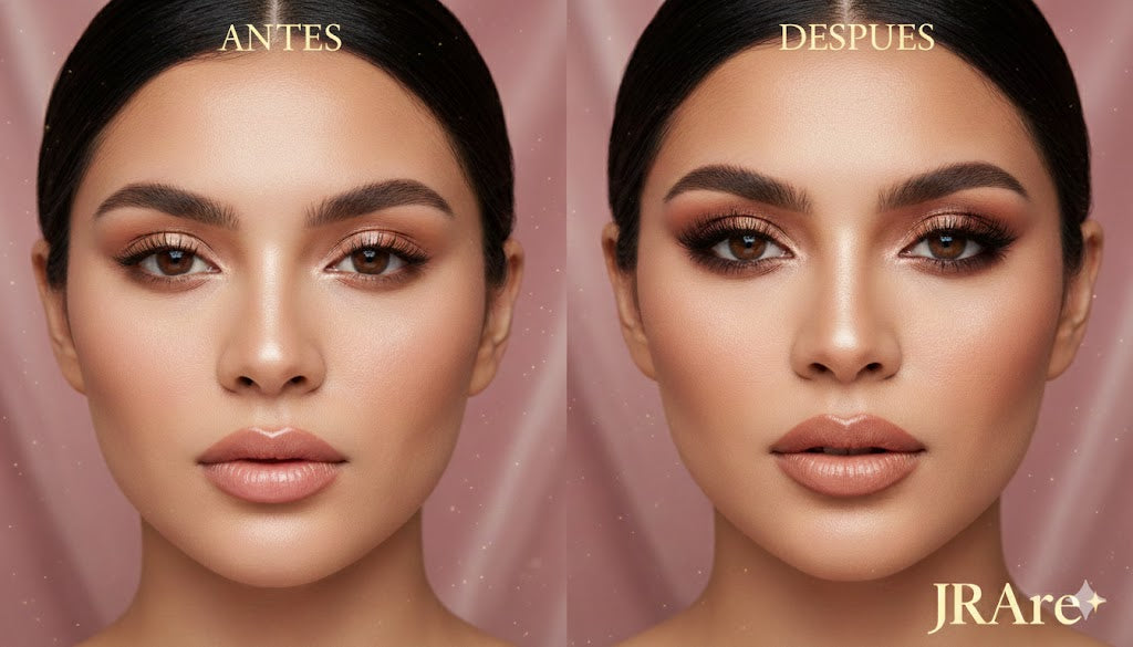 Paleta de sombras de ojos naturales