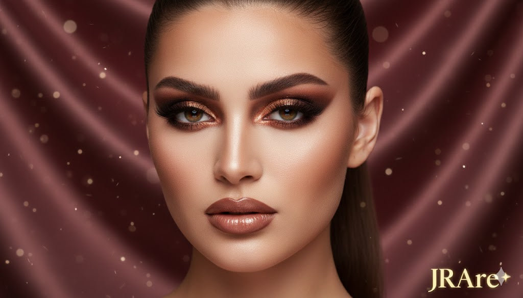 Paleta de sombras de ojos naturales